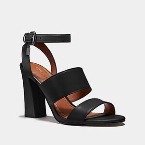 Coach Kaye Black Sandal